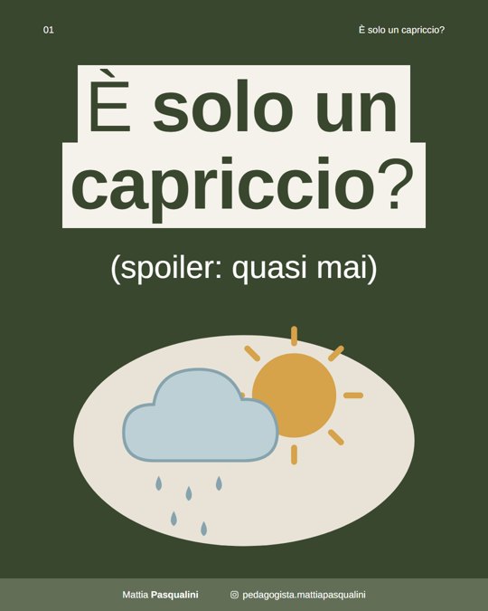 Carosello: È solo un capriccio?